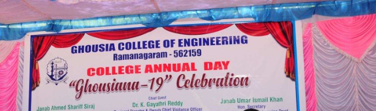 Ghousia College of Engineering
