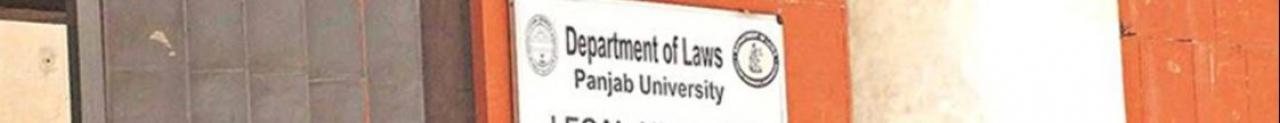 Department of Law, Panjab University