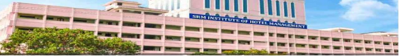 SRM Institute of Hotel Management