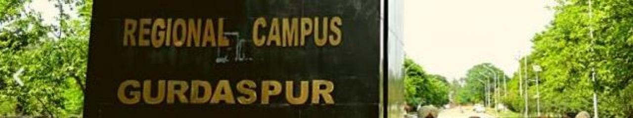 Guru Nanak Dev University Regional Campus, Gurdaspur