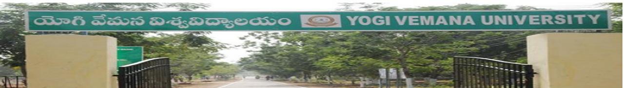 Yogi Vemana University Kadapa