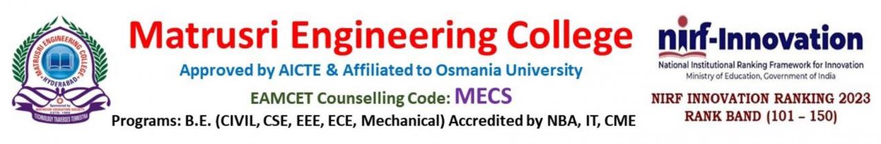 Matrusri Engineering College