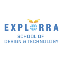 Explorra School of Design and Technology, Ahmedabad logo